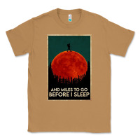 Toasted Coconut hiking and miles to go before i sleep Classic Tee - linhVisuals