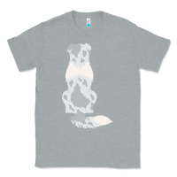 Heather Grey australian shepherd Classic Tee - linhVisuals