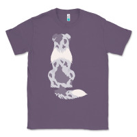 Lavender australian shepherd Classic Tee - linhVisuals