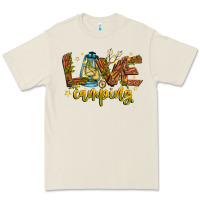 Bone Love Camping Premium Tee - CowhideDigitalArt