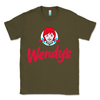 Army Green wendys restaurant Classic Tee - linhVisuals