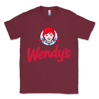 Burgundy wendys restaurant Classic Tee - linhVisuals