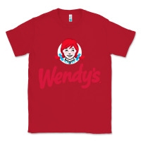 Red wendys restaurant Classic Tee - linhVisuals