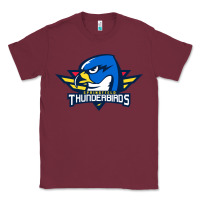Burgundy the thunderbirds springfield Classic Tee - linhVisuals