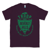 Plum troop beverly hills single color Classic Tee - linhVisuals