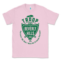 Bubblegum Pink troop beverly hills single color Classic Tee - linhVisuals