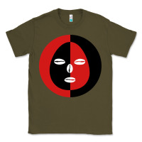 Army Green eleggua 2 colors face Classic Tee - linhVisuals