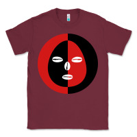 Burgundy eleggua 2 colors face Classic Tee - linhVisuals