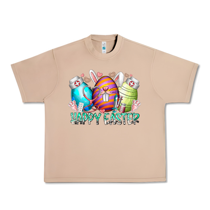 Happy Easter Day Eggs Nurse Urban Heavy Tee by RacoonDesign | Teevron