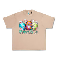 Burro happy easter day eggs nurse Urban Heavy Tee - RacoonDesign