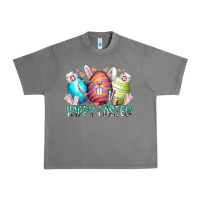 Tornado happy easter day eggs nurse Urban Heavy Tee - RacoonDesign