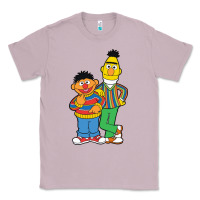 Lilac bert and ernie Classic Tee - linhVisuals