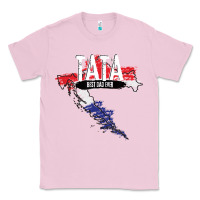 Bubblegum Pink mens tata croatian father croatia bester papa father's day Classic Tee - linhVisuals