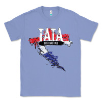 Colony Blue mens tata croatian father croatia bester papa father's day Classic Tee - linhVisuals