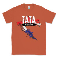 Copper mens tata croatian father croatia bester papa father's day Classic Tee - linhVisuals