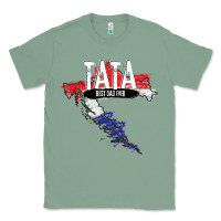 Sage mens tata croatian father croatia bester papa father's day Classic Tee - linhVisuals