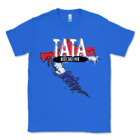 True Royal mens tata croatian father croatia bester papa father's day Classic Tee - linhVisuals