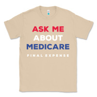 Mushroom ask me about medicare final expense Classic Tee - linhVisuals
