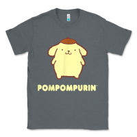 Charcoal Heather pompompurin character front and back t shirt Classic Tee - linhVisuals
