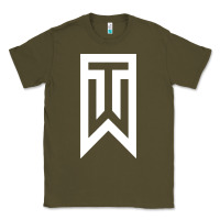 Army Green tiger Classic Tee - linhVisuals