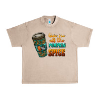 French Oak watercolor give me all the pumpkin spice Urban Heavy Tee - RanaPortraitStore