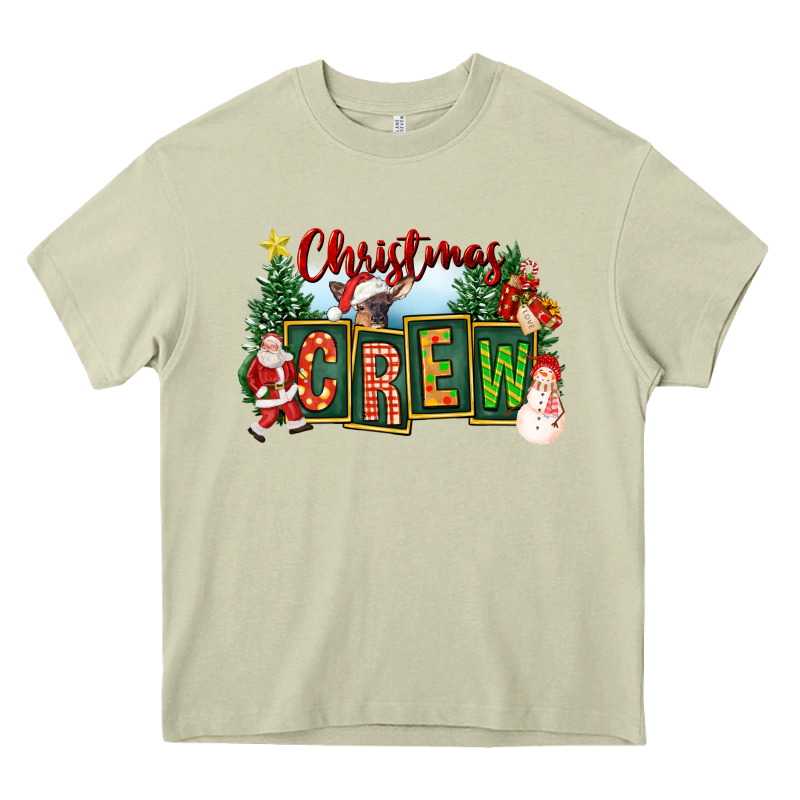 Christmas Crew Heavy Core Tee by FaDigitalArtStudio | Teevron