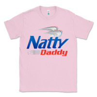 Bubblegum Pink mens natty daddy dad bod light humor beer lover father's day Classic Tee - linhVisuals