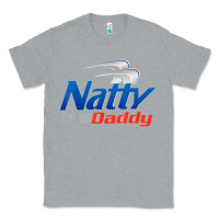 Heather Grey mens natty daddy dad bod light humor beer lover father's day Classic Tee - linhVisuals