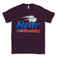 Plum mens natty daddy dad bod light humor beer lover father's day Classic Tee - linhVisuals
