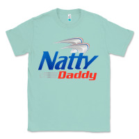 Seafoam mens natty daddy dad bod light humor beer lover father's day Classic Tee - linhVisuals