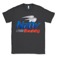Smoke mens natty daddy dad bod light humor beer lover father's day Classic Tee - linhVisuals