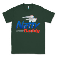 Sports Green mens natty daddy dad bod light humor beer lover father's day Classic Tee - linhVisuals