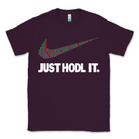 Plum just hodl it Classic Tee - linhVisuals