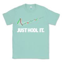 Seafoam just hodl it Classic Tee - linhVisuals