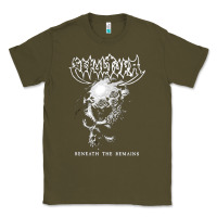 Army Green Sepultura The Remains Classic Tee - linhVisuals