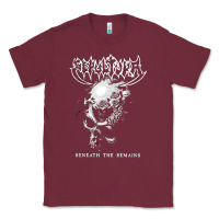 Burgundy Sepultura The Remains Classic Tee - linhVisuals