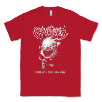 Red Sepultura The Remains Classic Tee - linhVisuals