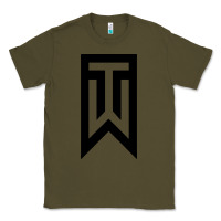Army Green tiger Classic Tee - linhVisuals