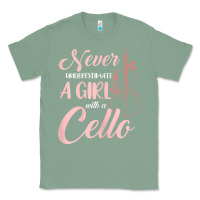 Sage never underestimate a girl with a cello Classic Tee - linhVisuals