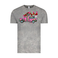 Cloud Rock farm animals valentine truck Vintage Tee - RacoonDesign