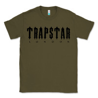 Army Green trapstar Classic Tee - linhVisuals