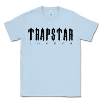 Dusty Blue trapstar Classic Tee - linhVisuals