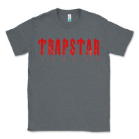 Charcoal Heather trapstar Classic Tee - linhVisuals