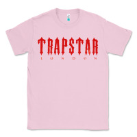 Bubblegum Pink trapstar Classic Tee - linhVisuals
