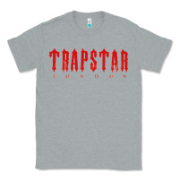 Heather Grey trapstar Classic Tee - linhVisuals
