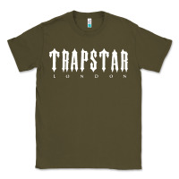 Army Green trapstar Classic Tee - linhVisuals