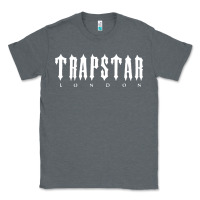 Charcoal Heather trapstar Classic Tee - linhVisuals
