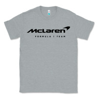 Heather Grey formula 1 team Classic Tee - linhVisuals