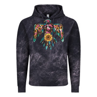 Cloud Black pinky western sunflower thunderbird Vintage Hoodie - BarkalooDesign
