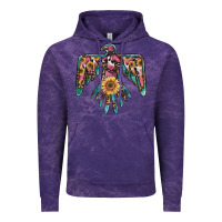 Cloud Purple pinky western sunflower thunderbird Vintage Hoodie - BarkalooDesign